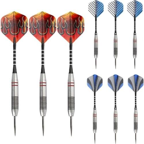 9 PCS Professional High-end Dart Needle Stainless steel Tip With Aluminum Alloy Shafts Stem Beautiful Appearance