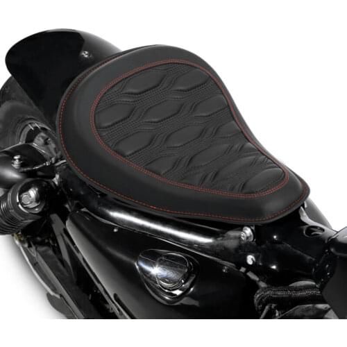 Motorcycle Rider Solo Driver Seat Cushion Fit For Harley Sportster XL883 1200 2010-2020