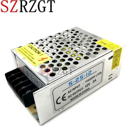 Led Driver AC110-220V to DC 12V 2A Power Adapter for LED Strip light Supply Transformer
