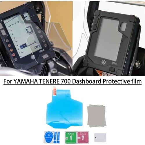 Protection Film Screen Accessories For YAMAHA TENERE 700 Dashboard Protective Display anti-scratch protective Film T700 T 700