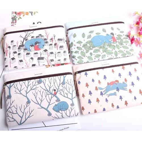 1PC Creative Big size pencils bags School big storage pens pencil bag Office material stationery kids supplies (ss-1543)