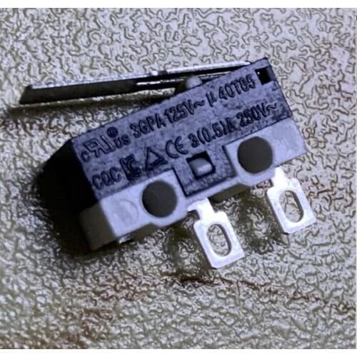 10-50/Lot Touch Accessories Mouse Button Connector 2-Leg Micro Fine Motion Switch Audio