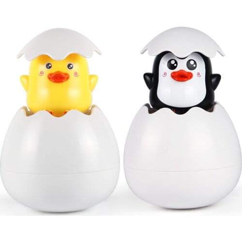 ABS Bath Toys Cartoon Duck Baby Water Toys Children Bathroom Sprinkler Toys Bath Toys for Kids