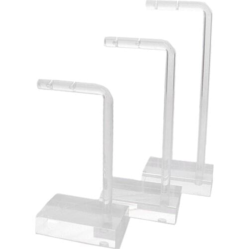 3xClear Acrylic Earring Display Stand Holder Rack Jewellery Storage Holder