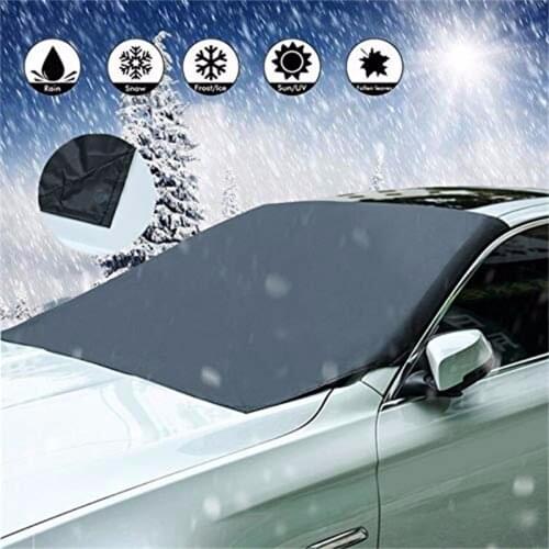 Automobile Magnetic Sunshade Cover Car Windshield Snow Sun Shade Waterproof Protector Cover Car Front Windscreen Cover