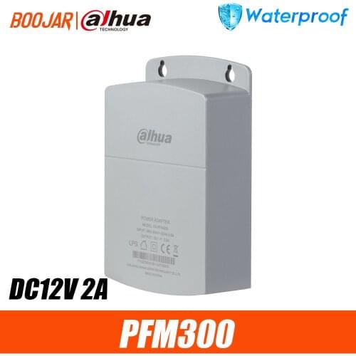 Dahua genuine PFM300 DC12V2A outdoor Power Adapter waterproof V0 fire protection Accurate over current voltage load protect