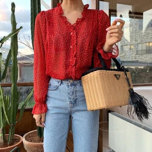 DAXIN Womens Chiffon Blouses