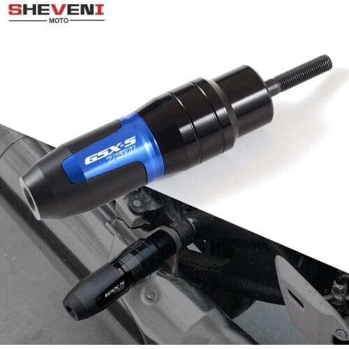 For GSX-S750 GSXS750 GSX-S1000 GSXS 750 1000 Motorcycle CNC Accessoires Falling protection Exhaust Slider Crash pad slider