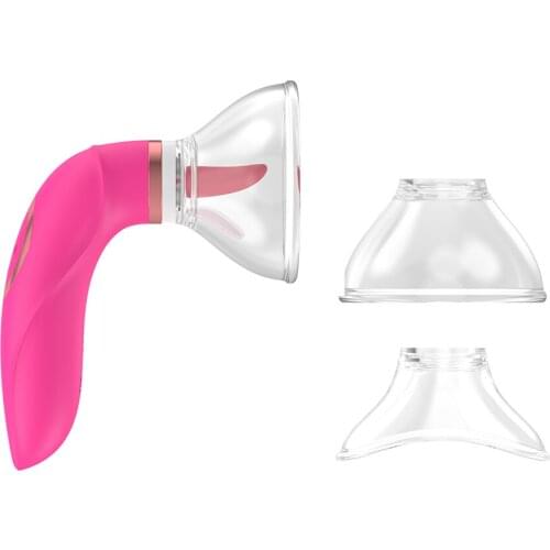 Pussy Sucking Dildo Vibrator Sex Toys for Woman Tongue Licking Clitoris Stimulator Nipple Sucking Vibrator Masturbator Massager