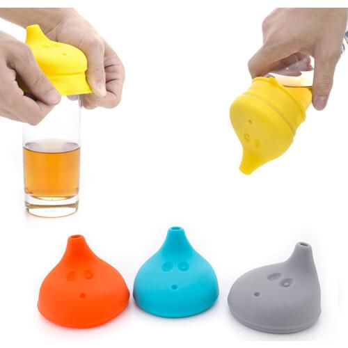 2017 china aliexpress wholesale Spekids penguin Silicone cup sippy lids for baby, 4 Colors