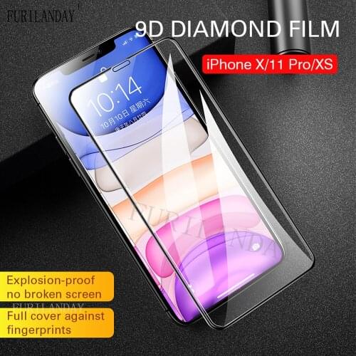 9D Curved Protective Glass For iphone 6 6S 7 8 Plus SE Screen Protector on iphone X XR XS 11 12 Pro Max Tempered Glass case