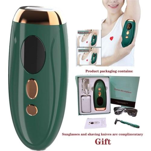 Laser Depilator Flash Professional Permanent LCD Laser Hair Removal Photoepilator Women Painless Hair Remover Machine Convenient