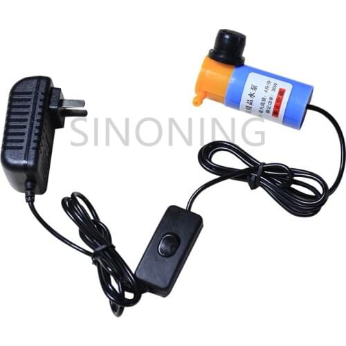 12V DC miniature electric submersible pump slotting machine drilling machine drilling pumping