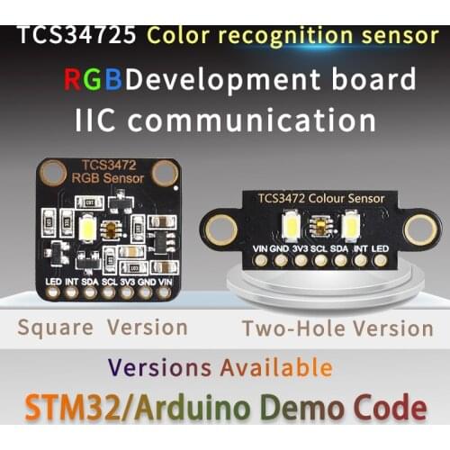 TCS34725 Color Sensor Recognition Module RGB Development Board IIC For Arduino STM32