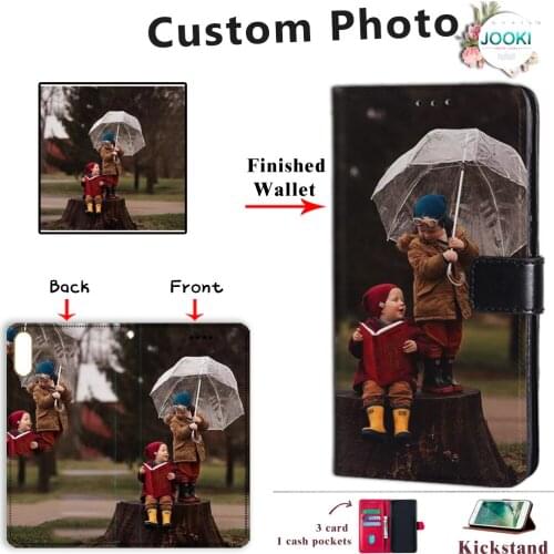 PERSONALIZED magnetic ForSamsung Galaxy A41 name custom phone Flip Leather Wallet Phone Case forSamsung Galaxy A41 Book Cover