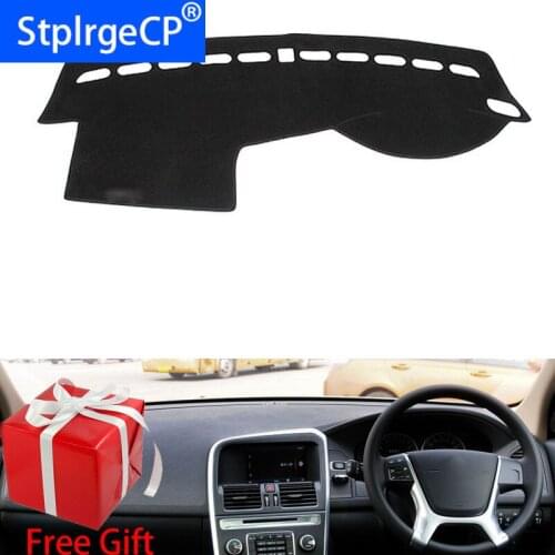 Car Dashboard Cover Mat for volvo XC60 2012 2013 2014-2016 Right Hand Drive Dashmat Pad Dash Mat Covers Dashboard Accessories