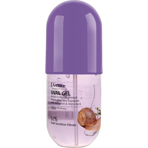 SNOW LADY DISAAR 280ml Organic Skin Care Facial Snail Gel 92% Snail Extract Of Snail Moisturizing Repair Gel