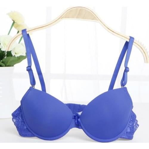 Sexy Bras for Women Super Push Up Lace Bra Padded Women Sexy Double Push Up Bras Lace Push Up Bras Underwear Gather Minimizer