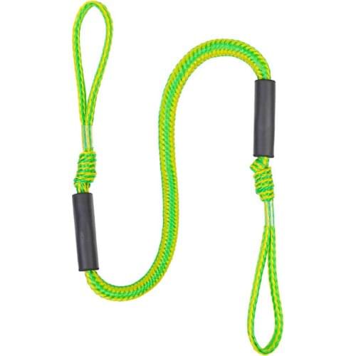 1.2-1.6M Elastic Boat Bungee Dock Lines Kayak Mooring Bungee Rope For Terminals Elastic Ropes Boat Pontoon Mooring Ropes