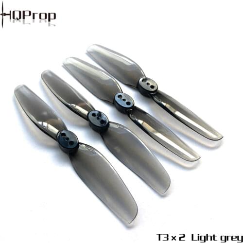 2Pairs HQPROP T3X2 3020 2-Blade PC Propeller for RC FPV Racing Freestyle 3inch Toothpick Micro Drones DIY Parts 1104 1105 1204