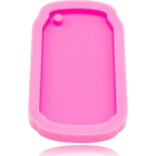 Keychain Epoxy Resin Mold Jewelry Necklace Pendant Silicone Mould DIY Crafts Ornaments Casting Tool