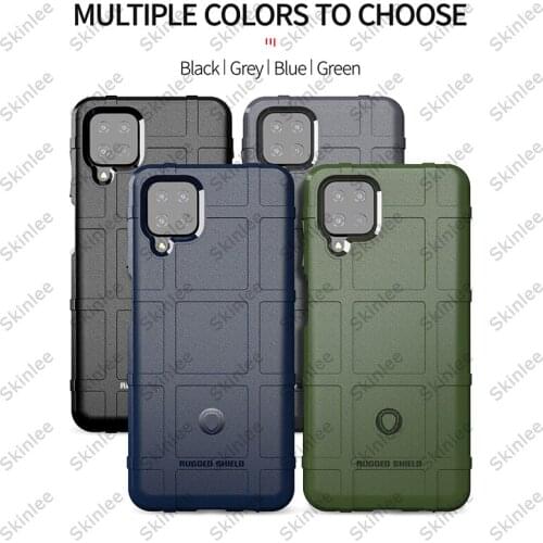 Skinlee Case For Samsung M32 Military Protect Rugged Shield Silicone Phone Cover For Samsung Galaxy M32