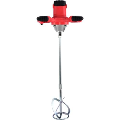A C 220 V 2600W Electric Cement Mixer Industrial Agitator 6-Speed / Two-stage Mixing Rod / Stepless Speed Changing/ Dual Handle