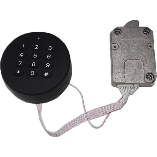 Electronic combination lock with programming delay time and dual group codes function