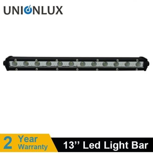13inch Slim Offroad LED light bars 60W Single Row Driving light Fog lights Truck ATV UTV 4WD Work lighting Lamp 12v 24v