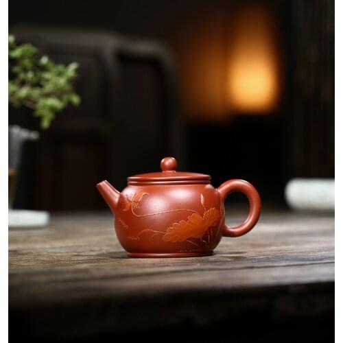 He Xiang Han Wa China Kettle Ceramic Teapot For Tea Puer Oolong Tea Set Handmade