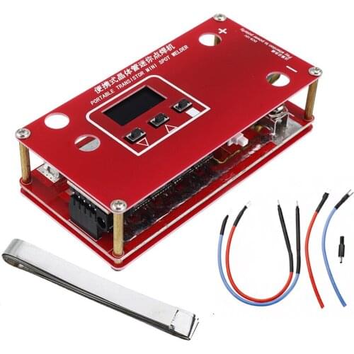 KKmoon DIY Crystal Valve Mini Spot Welding 18650 Lithium Cell Welding Machine Controller of Various Automobile Aircraft Models