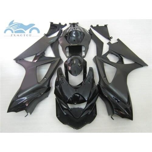 High grade Fairing kit for Suzuki GSXR 1000 K7 K8 GSXR1000 2007 2008 motorcycle fairings kit 07 08 black body aftermarket