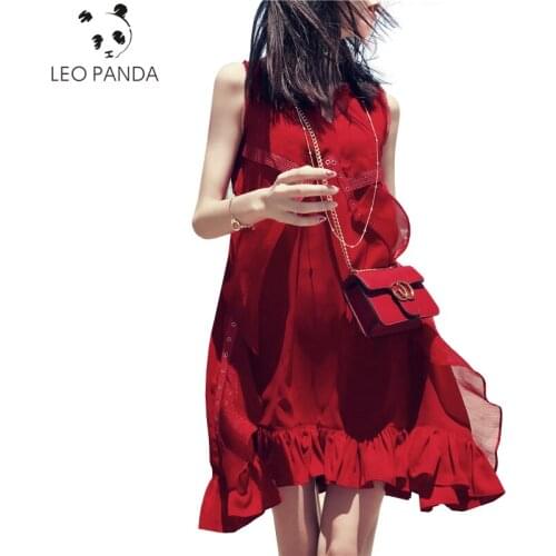 Летние шифоновые платья LEOPANDA China At AliExpress