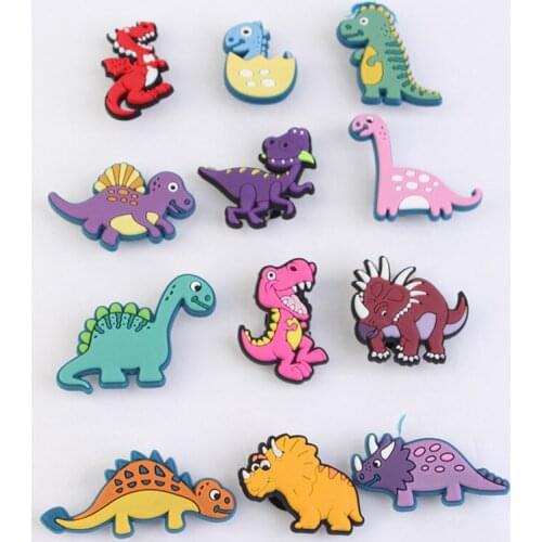 Hot Sale 1 Piece of Shoe Decoration Cartoon Animal Shoe Accessories Cute Garden Shoe Decoration Buckle