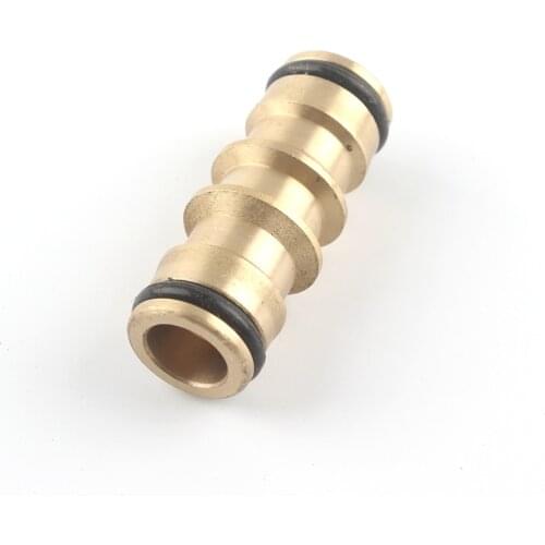 Copper 16mm Garden Hose Garden Water Connectors 1/2'' Water Pipe Water Tap Faucet Adapter Car Wash Garden Irrigation Accessories