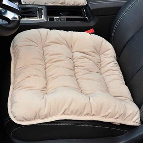 Soft Car Seat Cushion Cover Chair Protector Breathable Office Washable Anti Slip Warm Winter Home Plush Pad Durable Accessories