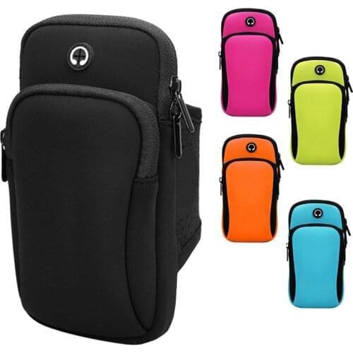Waterproof Universal Brassard Running Gym Sport Armband Case Mobile Phone Arm Band Bag Holder for iPhone Smartphone on Hand 7