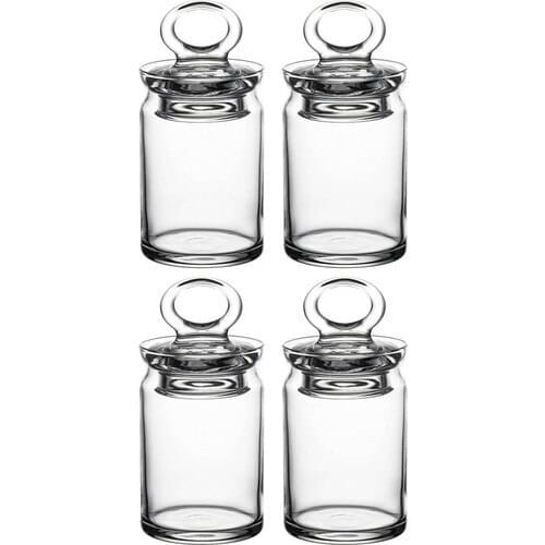 Pasabahce 4'lü 95104 Kitchen Mini Spice Rack Jar 240 cc