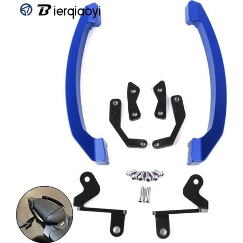 For Yamaha MT07 MT 07 Grab Handle Bars Rear Seat Passenger Grab Rail Handle For Yamaha MT-07 FZ07 FZ 07 2017 2016 2015 2014 MT07