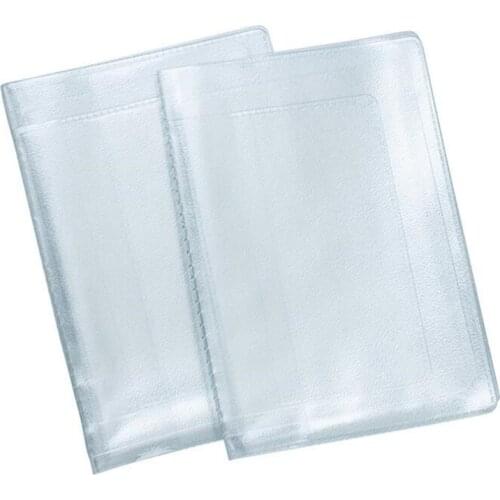 PVC Waterproof Transparent Auto Document Cover Russian Drivers License Case Protect Car ID Card Holder for Men Women for Travel