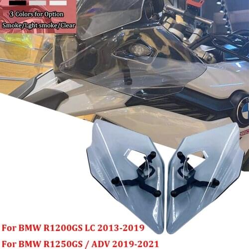 R1250GS Adventure Windshield Windscreen Motorcycle Upper Turn Signal Deflector For BMW R1250GS ADV 2020-2021 R1200GS LC 13-2019