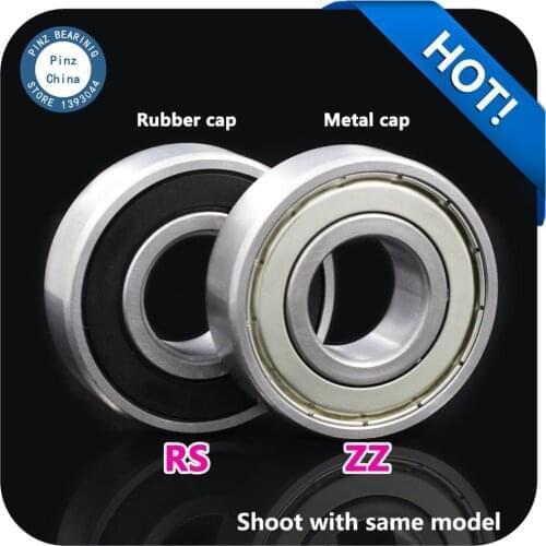 Ball bearing 6206-2RS 6206ZZ Rubber cap/Metal cap Motor bearing Deep groove ball bearing made in china