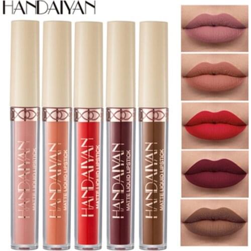 Tint Velvet Matte Lipsticks Moisturizer Multi Colors Lipsticks Matte Lip Gloss Waterproof Easy To Wear Red Lip Makeup Cosmetics