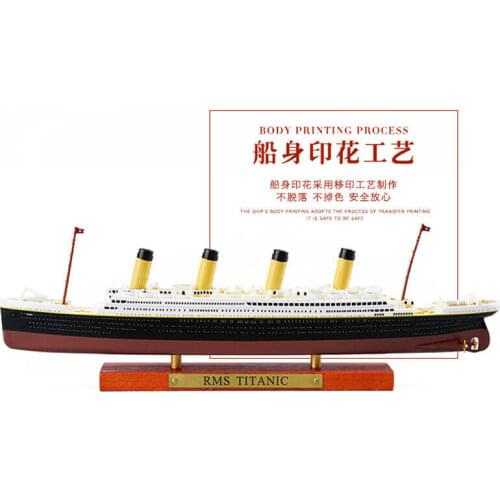 1:1250 RMS TITANIC LUSITANIA MAURETANIA NORMANDIE BRITANNIO FRANCE Cruise Ship Model Atlas Diecast Boat Toys Collectiabl