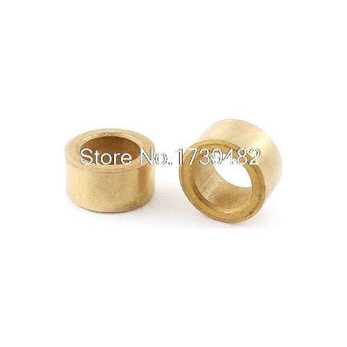 2PCS Oil Impregnated Sintered Bronze Bushing 12mm Bore x 18mm OD x 10mm Long