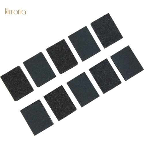 20Pcs Nail Small Sanding Buffer File Black Mini Nail File 100/180 Sponge Polish Sanding Buffer Block Pedicure Nail Art Tools