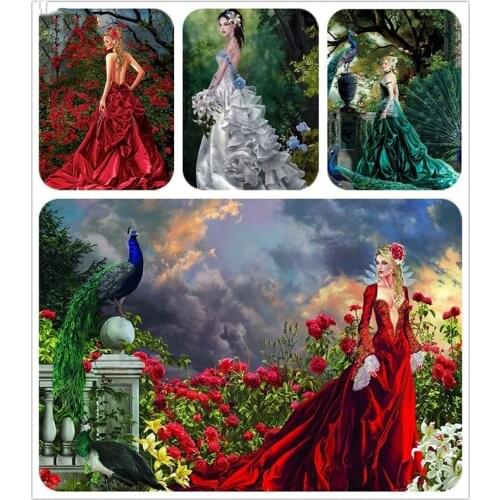 5d DIY Diamond Painting Full Square Princess Mosaic Diamond Embroidery Portrait Home Decor Picture Of Rhinestone