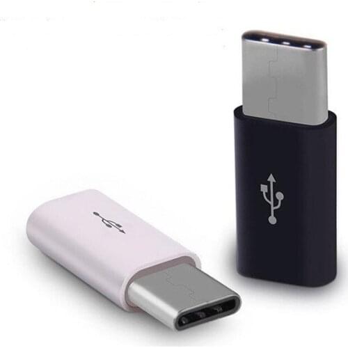 Type-c Adapter Micro Usb To Type C Charger Connectors for Samsung Galaxy S8 S9 Plus Note 8 9 Usb-c Cable