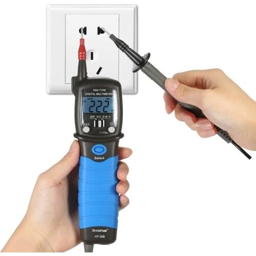HoldPeak Digital Multimeter LCD electric instrument Handheld DC/AC Voltage Current Meter Resistance Diode Continuity Tester