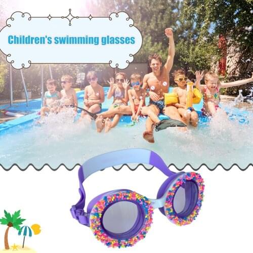 Childrens Cute Cartoon Swimming Goggles Waterproof Anti Fog Eyewear Boys Girls Baby Water Sports Glasses Diving Mask Glasses